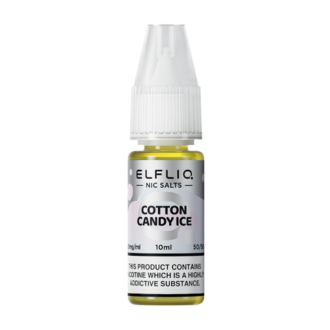 ELFBAR ELFLIQ Cotton Candy Ice Nic Salts - 10ml