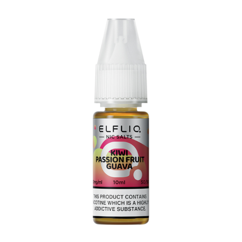 ELFBAR ELFLIQ Kiwi Passion Fruit Guava Nic Salts - 10ml