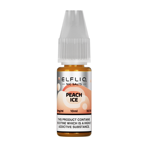 ELFBAR ElfLiq Nic Salts - Peach Ice - 10ml