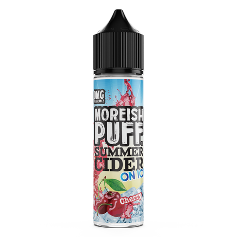 Moreish Puff Summer Cider on Ice Cherry