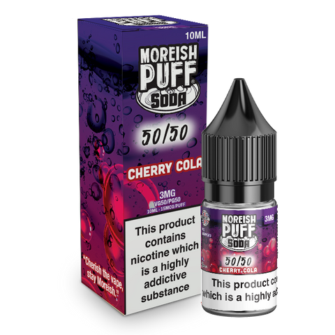 Moreish Puff 50/50 Cherry Cola Soda