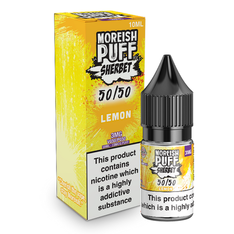 Moreish Puff 50/50 Sherbet Lemon