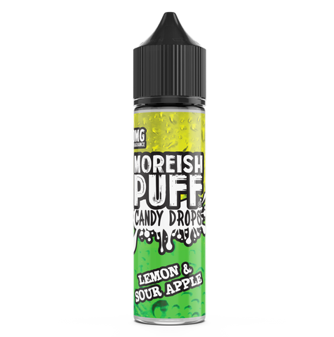 Moreish Puff Candy Drops Lemon and Sour Apple