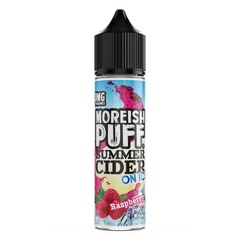 Moreish Puff Summer Cider on Ice Raspberry