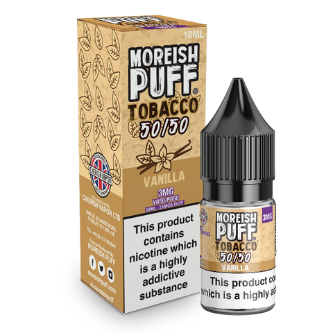 Moreish Puff 50/50 Tobacco Vanilla