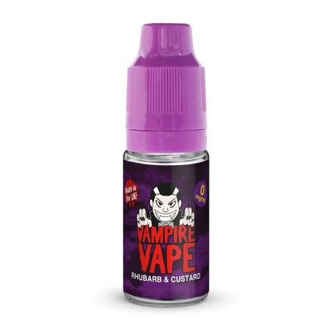 Rhubarb & Custard - 10ml Vampire Vape E-Liquid